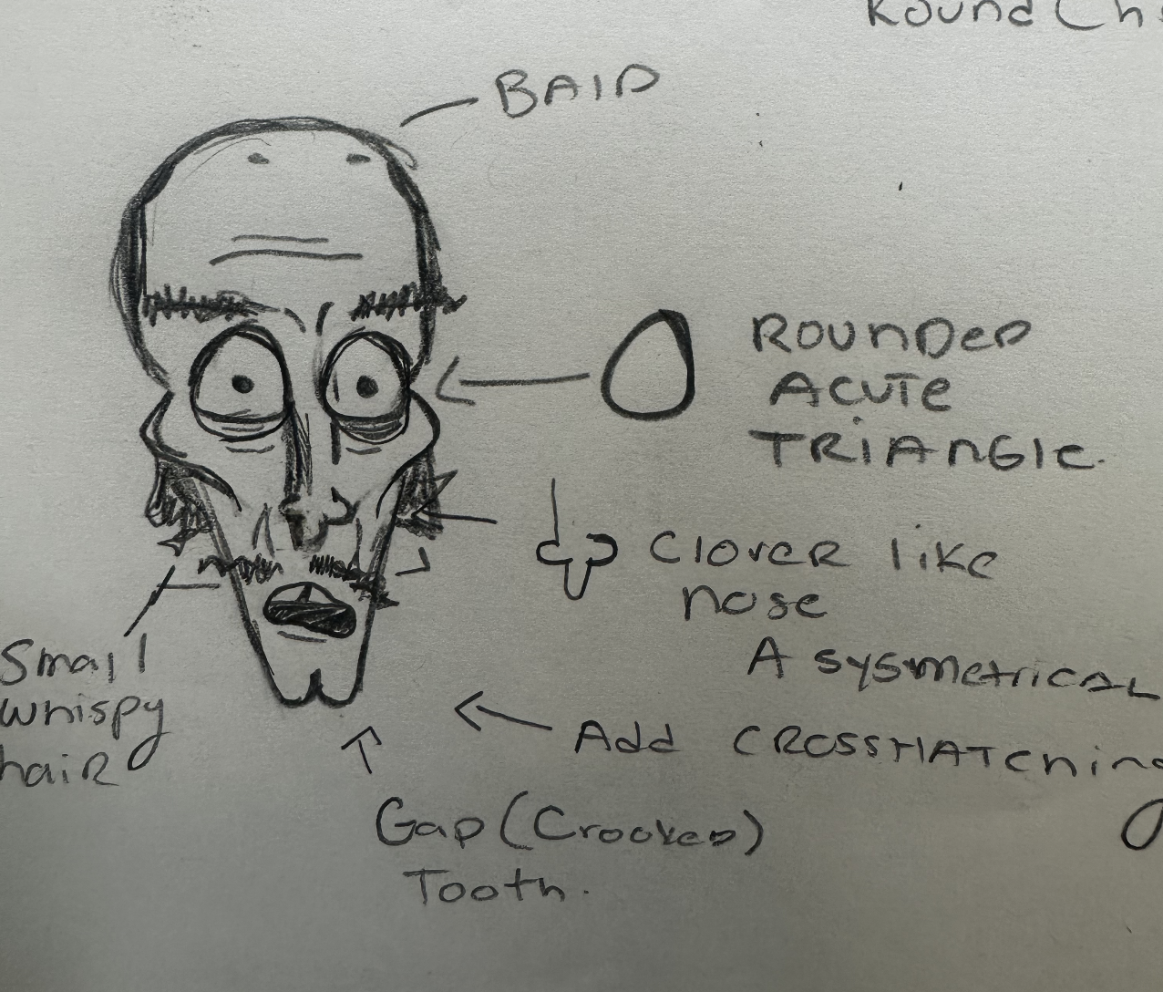 Early Character Sketch 4